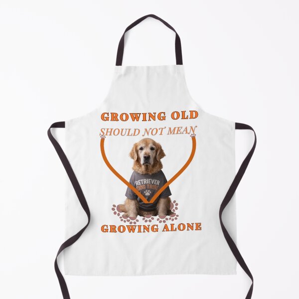 Item preview, Growing old alone designed and sold by Retriever Dog Tribe.