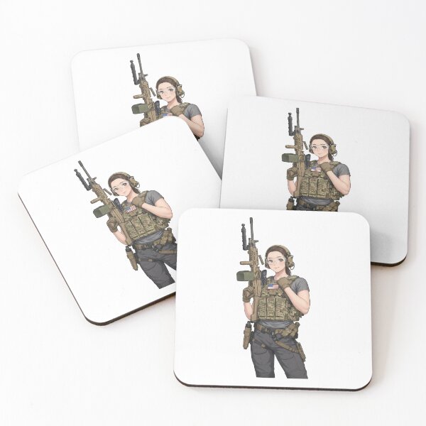 Item preview, Machine Gun Girl designed and sold by RAWLIFEGRAPHIC.