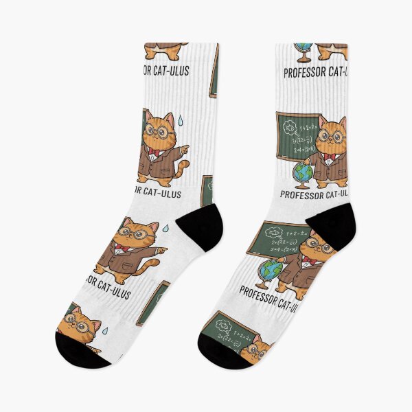 Item preview, Professor Cat-ulus Funny Math Teacher Cat designed and sold by wonyqp.