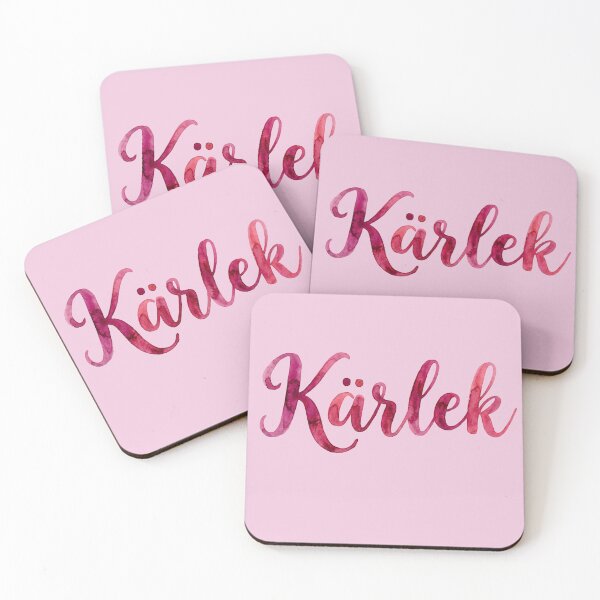 Item preview, Kärlek in Watercolour (Love in Swedish) designed and sold by CalmnessbyChoice.