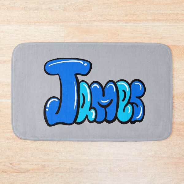 Item preview, James Popular boys name in blue Top 10 best personalized gifts designed and sold by Artonmytee.