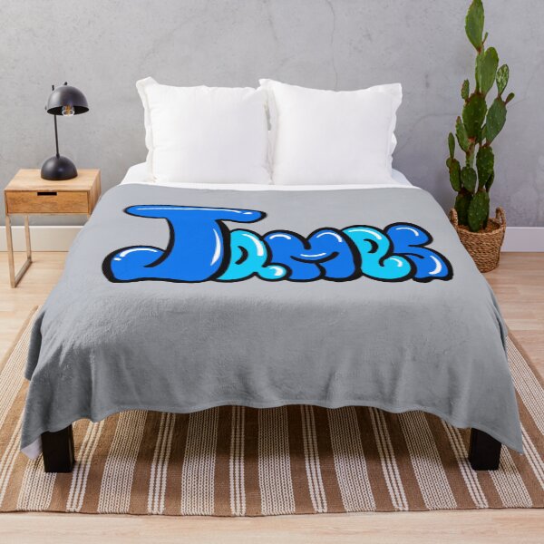Item preview, James Popular boys name in blue Top 10 best personalized gifts designed and sold by Artonmytee.