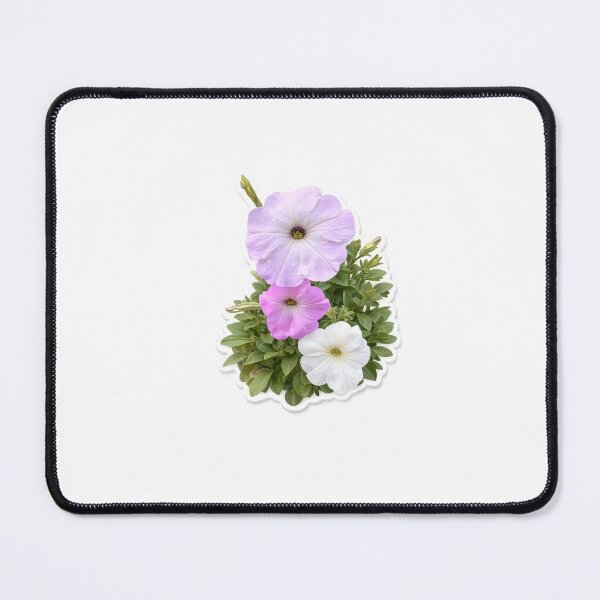 Item preview, Pastel Petunia Flowers – 3D Floral Sticker designed and sold by Nayan003.