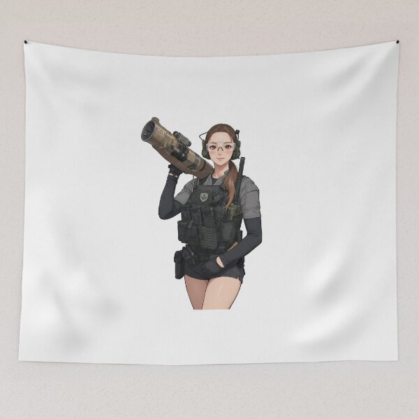Item preview, Rocket Launcher Girl designed and sold by RAWLIFEGRAPHIC.