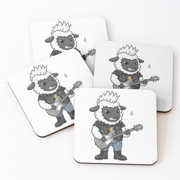 Item preview, Heavy Metal Sheep Rocker Guitarist designed and sold by wonyqp.