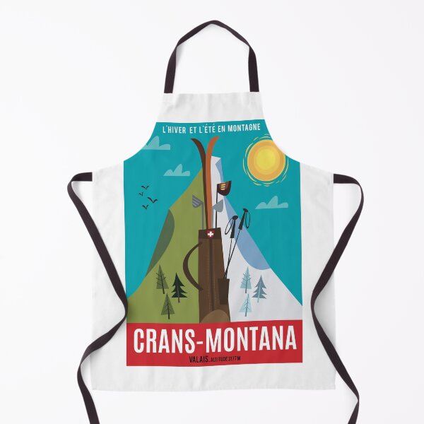 Item preview, Crans-Montana poster designed and sold by GAGodel.