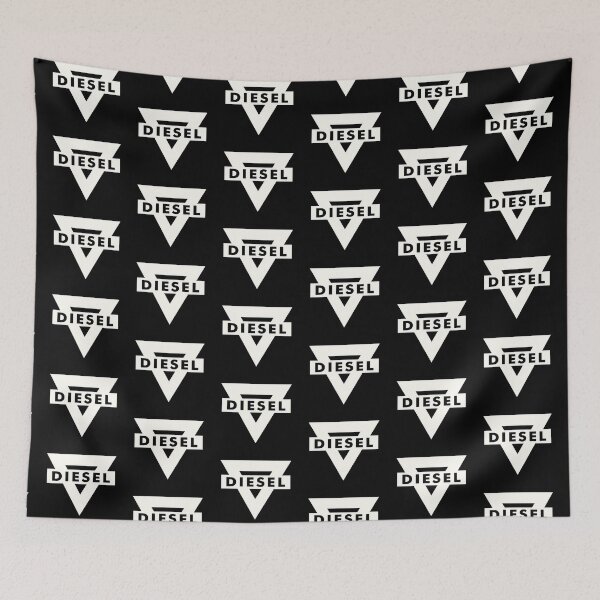 Item preview, Vintage Conoco Diesel emblem - powerful diesel allegiance!  White print designed and sold by retropetrol.