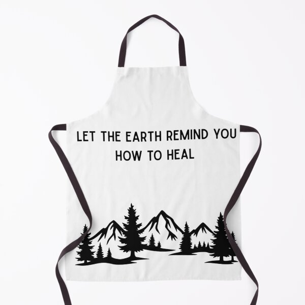Item preview, Let the Earth Remind You How to Heal - Nature Landscape Illustration designed and sold by Mastalina99.