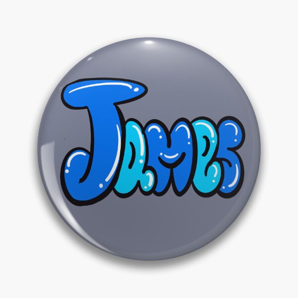Item preview, James name in blue Top 10 best personalized gifts boys named  James designed and sold by Artonmytee.