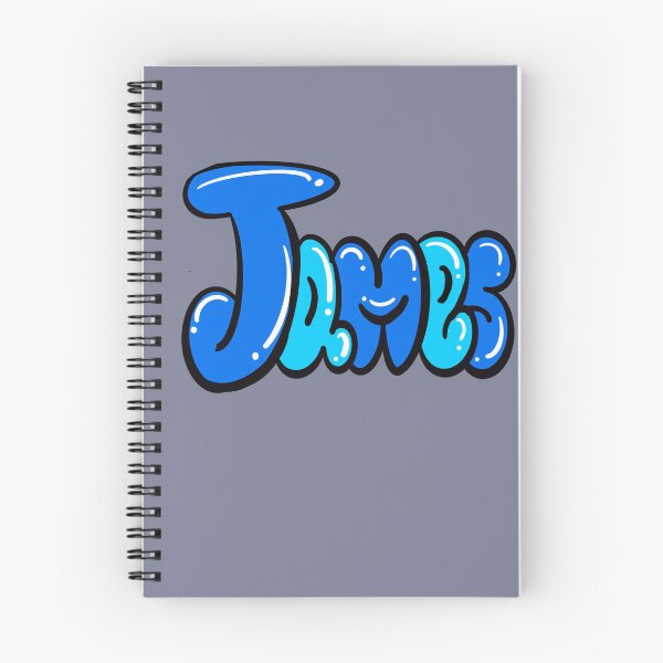 Item preview, James name in blue Top 10 best personalized gifts boys named  James designed and sold by Artonmytee.