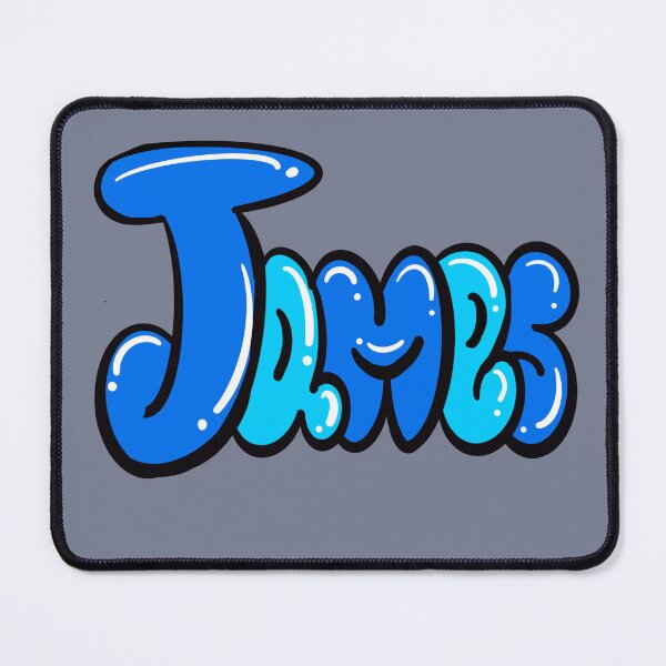 Item preview, James name in blue Top 10 best personalized gifts boys named  James designed and sold by Artonmytee.