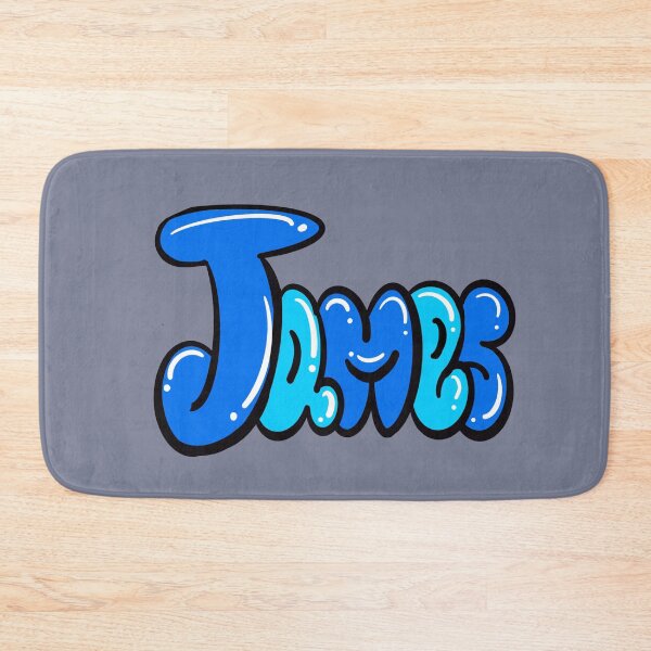 Item preview, James name in blue Top 10 best personalized gifts boys named  James designed and sold by Artonmytee.