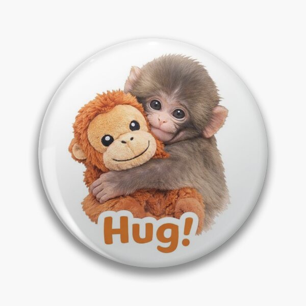 Item preview, We love Punch, The baby macaque designed and sold by EllaArtStore.
