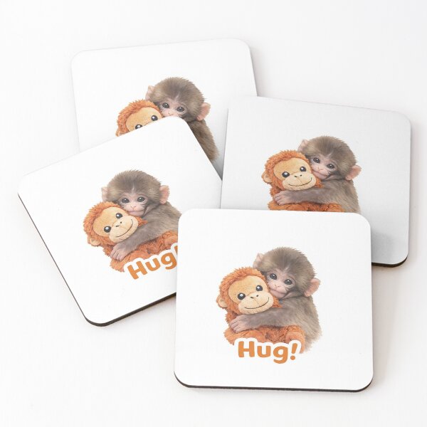 Item preview, We love Punch, The baby macaque designed and sold by EllaArtStore.