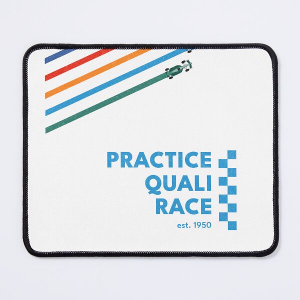 Item preview, F1 Race Weekend - Practice Quali Race - Est 1950 v1 designed and sold by SEGABU | Digital Art & Web Craft.