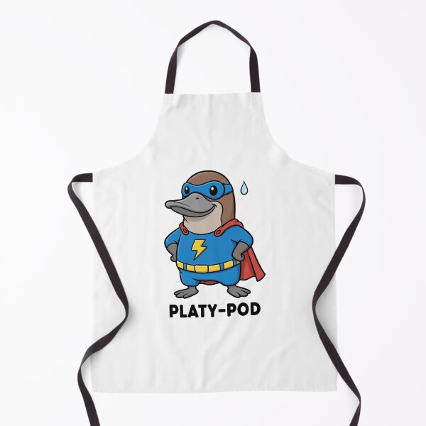 Item preview, Super Platypus - The Aquatic Avenger designed and sold by wonyqp.