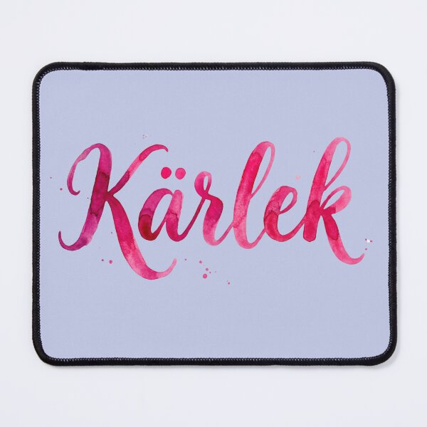 Item preview, Kärlek in Watercolour (Love in Swedish) designed and sold by CalmnessbyChoice.