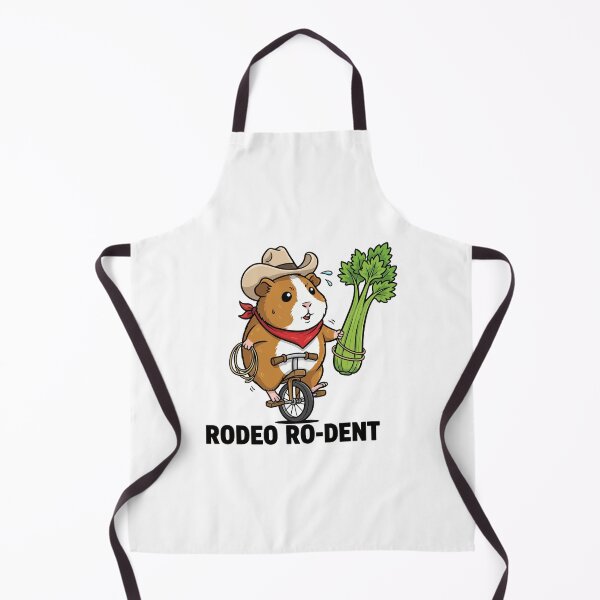 Item preview, Rodeo Ro-dent - Guinea Pig Cowboy on Unicycle designed and sold by wonyqp.