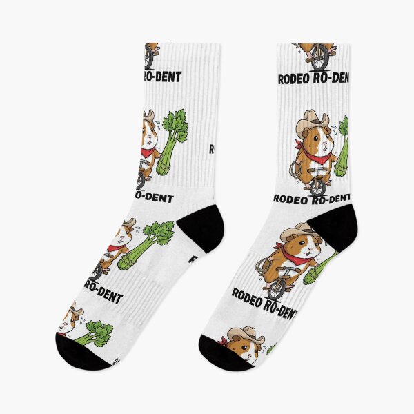 Item preview, Rodeo Ro-dent - Guinea Pig Cowboy on Unicycle designed and sold by wonyqp.