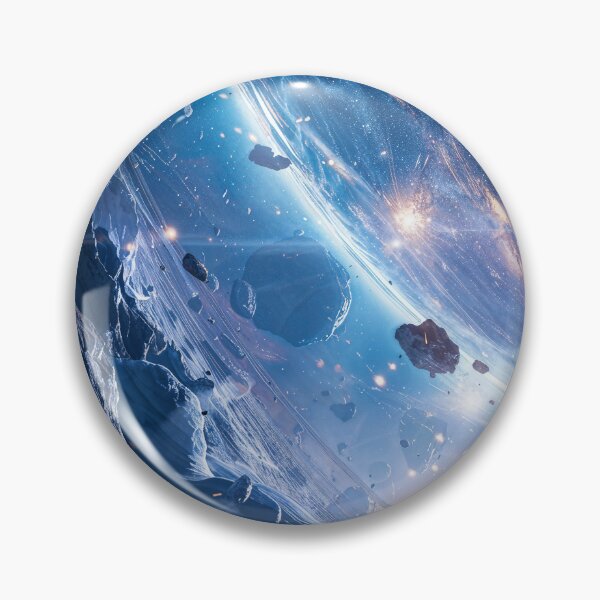 Item preview, Planetary Rings and Asteroid Orbiting a Planet designed and sold by QuantumDrift.