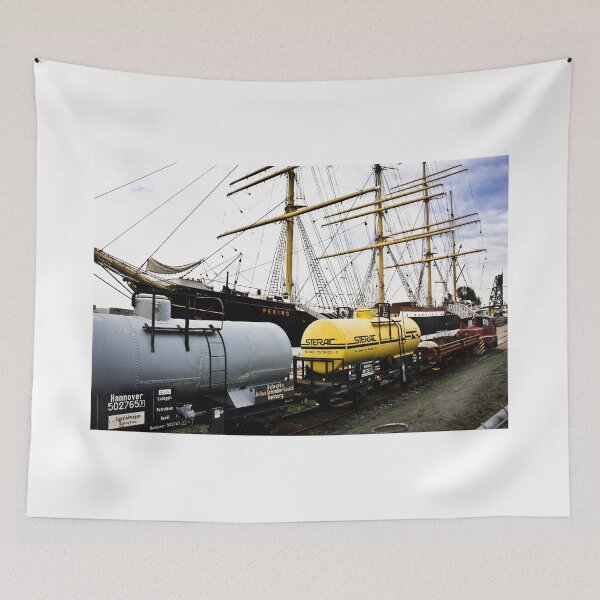 Item preview, Four-masted sailing ship "Peking" in Hamburg designed and sold by Justharry.