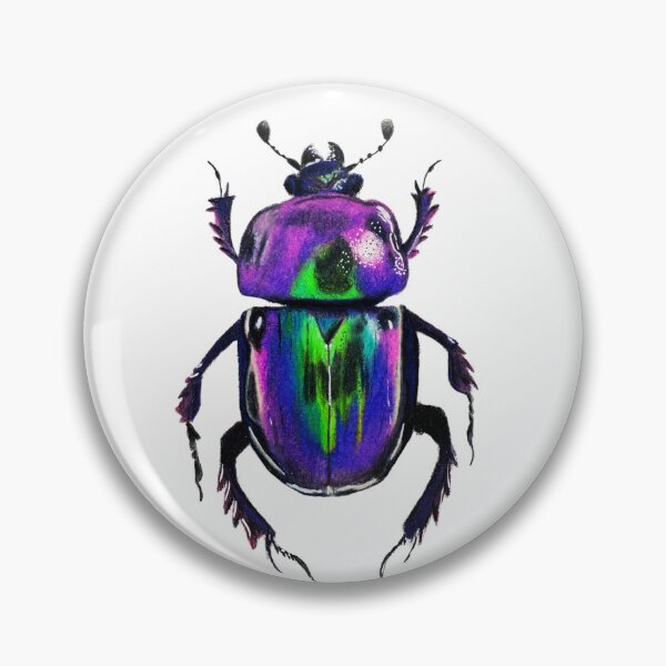 Item preview, It’s a colorful beetle designed and sold by Nikkolee62.