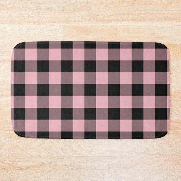 Item preview, Black And Blush Gingham Pattern designed and sold by pattern-archive.