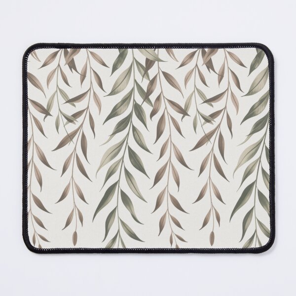 Item preview, White Vertical Botanical Couture Seamless Pattern designed and sold by DesigntshirtWB.