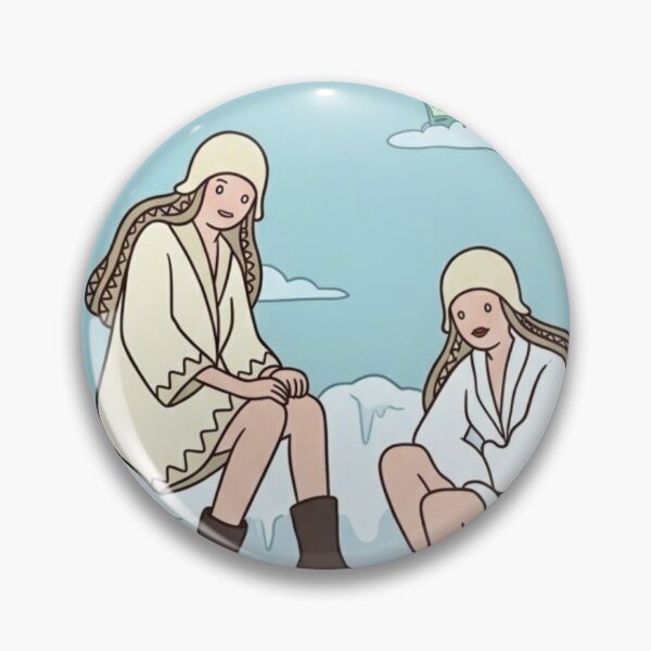 Item preview, “MIDWINTER LOVE — The Frost‑Born Lady Who Turns Ice Floes Into Daydream Portals” designed and sold by Print Fiction.