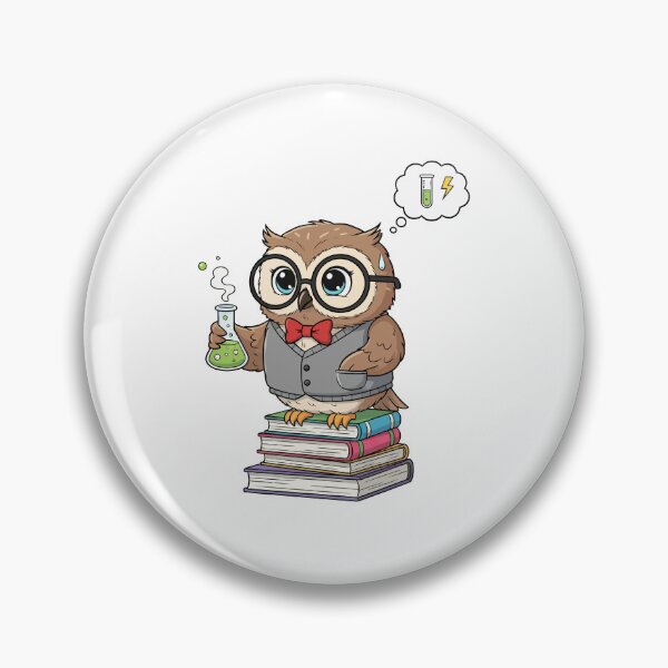 Item preview, Dr. Hoot - The Wise Professor Owl designed and sold by wonyqp.