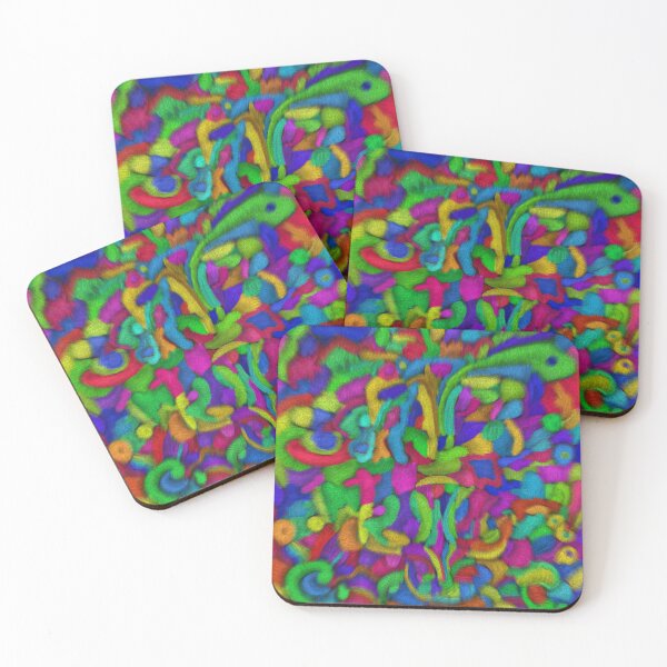 Item preview, Abstract color sketch #19B a1409 designed and sold by liquid-print.