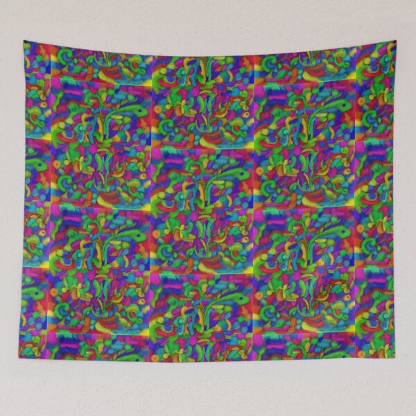 Item preview, Abstract color sketch #19B a1409 designed and sold by liquid-print.