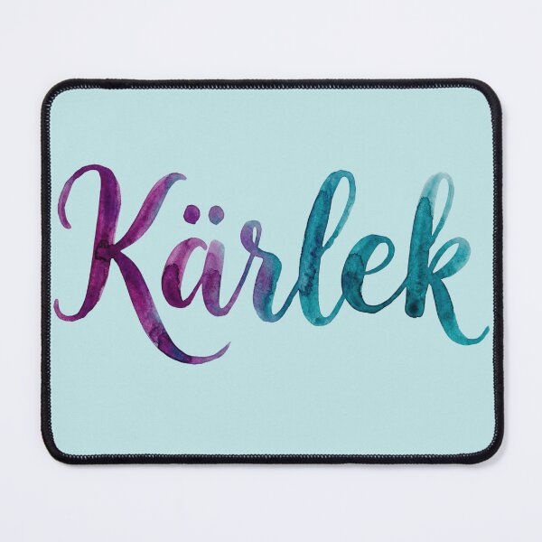 Item preview, Kärlek in Watercolour (Love in Swedish) designed and sold by CalmnessbyChoice.