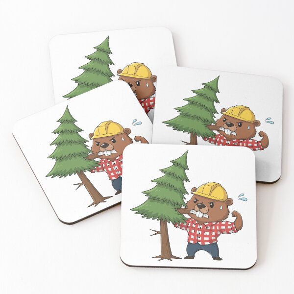 Item preview, Buff Beaver - The Ultimate Lumberjack designed and sold by wonyqp.