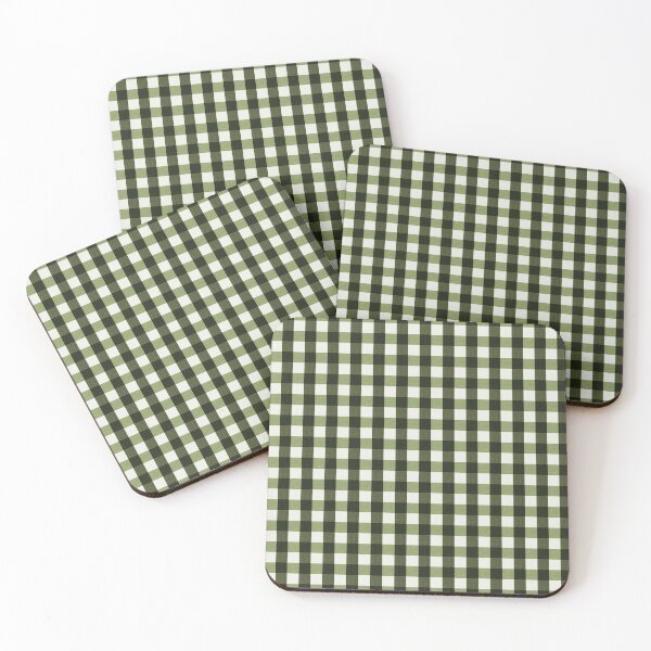 Item preview, Sage Green and Forest gingham designed and sold by Zaya_art.