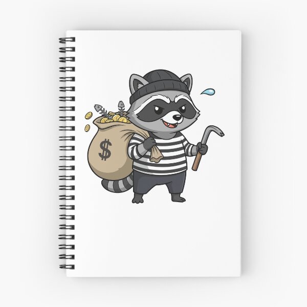 Item preview, Trash Bandit - Raccoon Thief designed and sold by wonyqp.