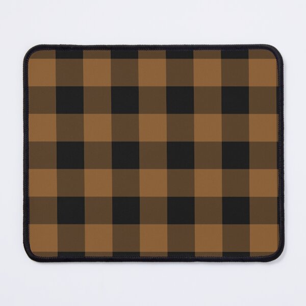 Item preview, Black And Bronze Gingham Pattern designed and sold by pattern-archive.