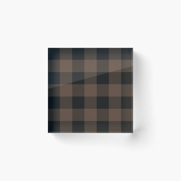 Item preview, Black And Brown Gingham Pattern designed and sold by pattern-archive.