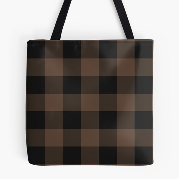 Item preview, Black And Brown Gingham Pattern designed and sold by pattern-archive.
