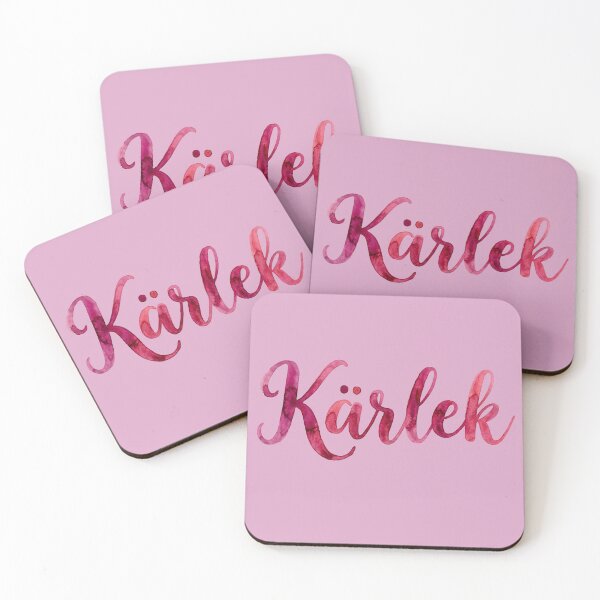 Item preview, Kärlek in Watercolour (Love in Swedish) designed and sold by CalmnessbyChoice.