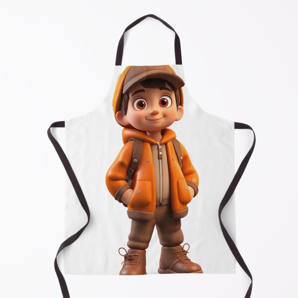 Item preview, Cheerful Explorer Boy 3D Character designed and sold by HarshArtPalette.