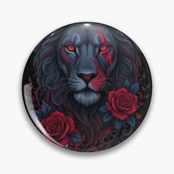 Item preview, Crimson Rose Lion designed and sold by Infinite Art Lab.