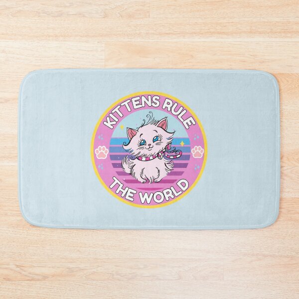 Item preview, "Kittens Rule the World" T-Shirt for Kids designed and sold by MalibuMaiden28.