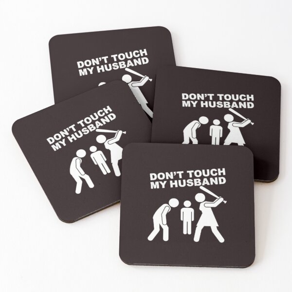 Item preview, Protective Wife Humor - Don't Touch My Husband - Jealous Wife Gift designed and sold by zbigniewcz.