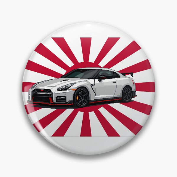Item preview, GTR RED JDM Japan Racing Car artwork designed and sold by sabartgunpla.