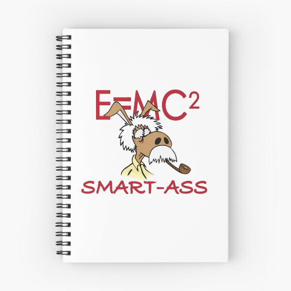Item preview, Smart Ass Donkey Cartoon Einstein Parody Illustration Design for Science Humor Fans and Nerds designed and sold by RickE.