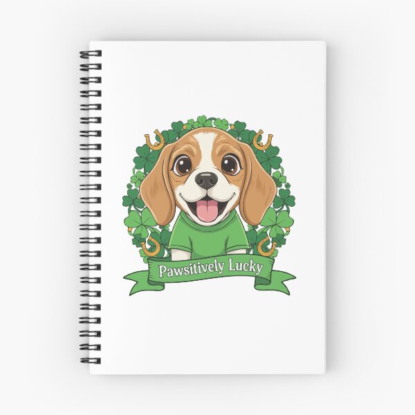 Item preview, Beagle St Patrick’s Day Shirt – Pawsitively Lucky Dog Lover Gift designed and sold by The Real Life Symphony.