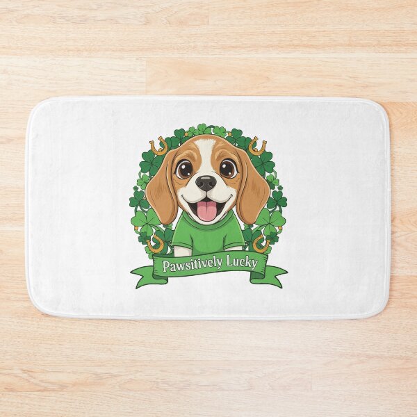 Item preview, Beagle St Patrick’s Day Shirt – Pawsitively Lucky Dog Lover Gift designed and sold by The Real Life Symphony.