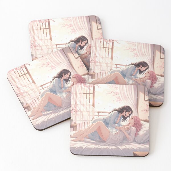 Item preview, Yuri couple having fun in the morning on the first days of spring designed and sold by GerwantSHOP.