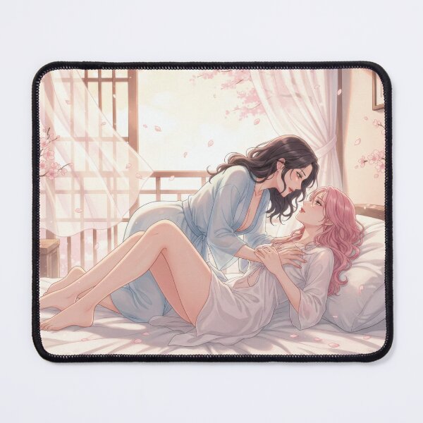 Item preview, Yuri couple having fun in the morning on the first days of spring designed and sold by GerwantSHOP.